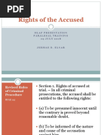 Rights of The Accused