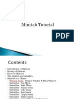 Minitab Tutorial