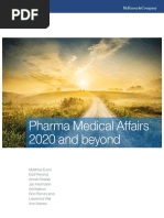 Pharma Medical Affairs 2020 PDF