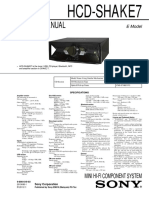 Sony HCD Shake7 Ver1.2 PDF