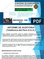 Informe de Auditoria Movistar