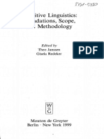 Cognitive Linguistics: Foundations, Scope, and Methodology: Theo Janssen Gisela Redeker