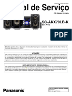 Panasonic SC Akx70lb K SM