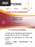 Derecho de Sucesiones 1º Semana