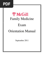 Family Medicine Exam Manual 2011