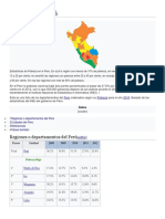 Pobreza en El Perú