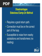 Requires A Good Return Path. Connection Must Be On The Correct Part of The Loop. P P Susceptible To Noise From Nearby Substations and Transformers (No Substations and Transformers (No Reading)