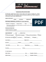 Franchise Application Form v2