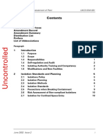 Safe Isolation and Reinsinment of Plant