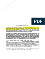 Undertaking Cum Indemnity - Format Vendor Platform