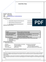 Ezekiel Mbori CV - 2018