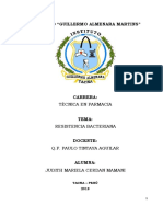 Resistencia Bacteria