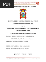 Informe de Indice de Aplanamiento y Alargamiento