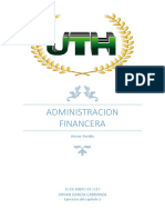 Tarea #1 Administracion Financiera