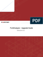 Fortianalyzer v5.6.0 Upgrade Guide