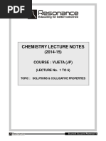 (2097) Lecture Notes Solutions and Colligative Proerties e