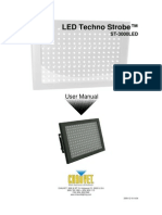 LED Techno Strobe ™: User Manual