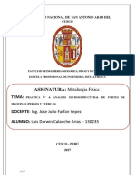 Informe 4 de Metafisica