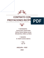 Contrato Con Prestaciones Reciprocas 