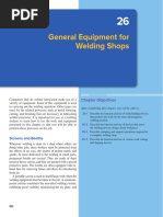 General Equipment For Welding Shops: Chapter Objectives