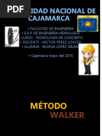 Walker Informe Listo