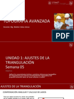 Topografía Avanzada: Docente: Mg. Marlon Cubas Armas