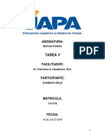 Tarea v. Medicina Forense Evaristo Morales Uapa