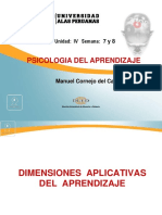 4 Dimensiones Aplicativas Del Aprendizaje Part.1