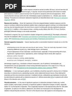 Treatment of Radiation Injury in The Adult