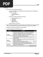 Task Performance Instructions:: Criteria Description Points