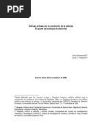 Abrahmovich y Pautassi. Dilemas Actuales en La Resolucion de La Pobreza El Aporte Del Enfoque de Derechos