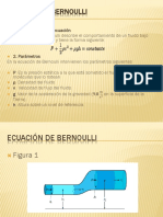 Ecuación de Bernoulli