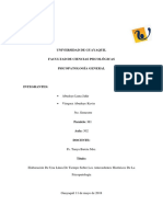 Linea de Tiempo de Los Antecedentes Históricos de Psicopatologia