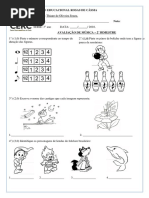 3° Ano - Avaliação de Música