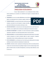 Terminologia Ecologica