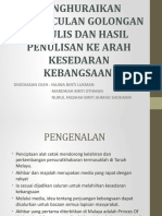 Minggu 3 - Menghuraikan Kemunculan Golongan Penulis Dan Hasil Penulisan Ke