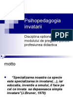 Psihopedagogia Invatarii Autor Conf Univ DR Irina Maciuc