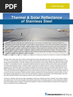 SolarReflectance Stainless Steel