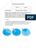 Prueba de Ciencias Naturales 5° Basico El Agua