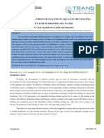 The Longitudinal Strength Analysis of Aquaculture Floating Structure in Indonesia Sea Water