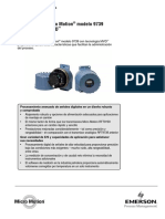 Transmisores Micro Motion Modelo 9739