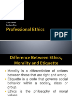 Professional Ethics Lecture 1