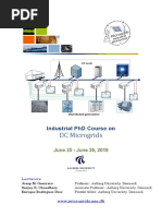 PHD - Industrial Course On DC Microgrids PDF