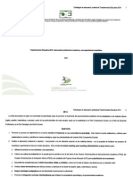 Catalogo de Adecuación Profesional para Docentes