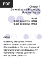 Generating and Processing Random Signals