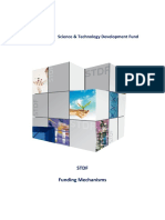 Science & Technology Development Fund: STDF Funding Mechanisms