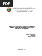 Analisis Del Cumplimiento de Deberes Formales en Materia de Islr en La Licorería El Tocuyo Ca Maturín Estado Monagas