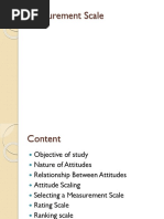 Measurement Scale Slide