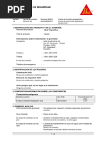 Sika Imper Mur MSDS