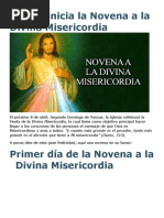 Hoy Se Inicia La Novena A La Divina Misericordia